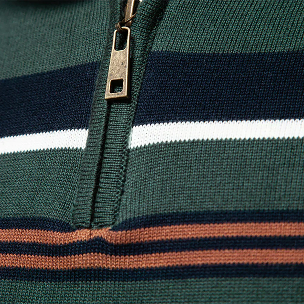 Erasto® | Striped Sweater - Image 5
