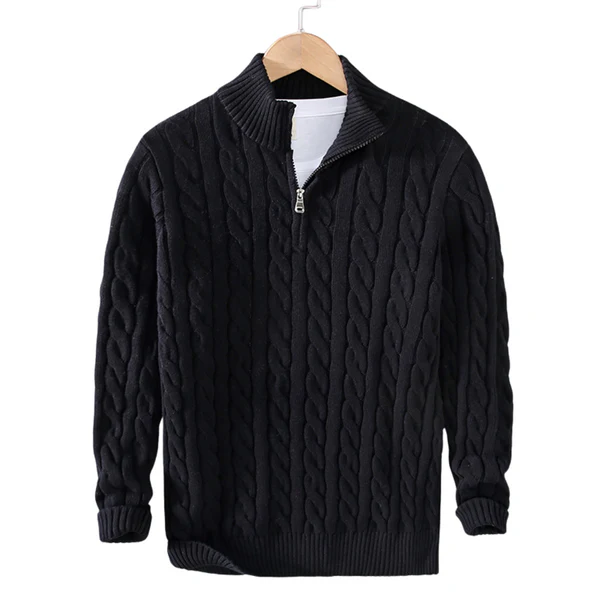 Erastus® | Casual Zip Sweater - Image 3