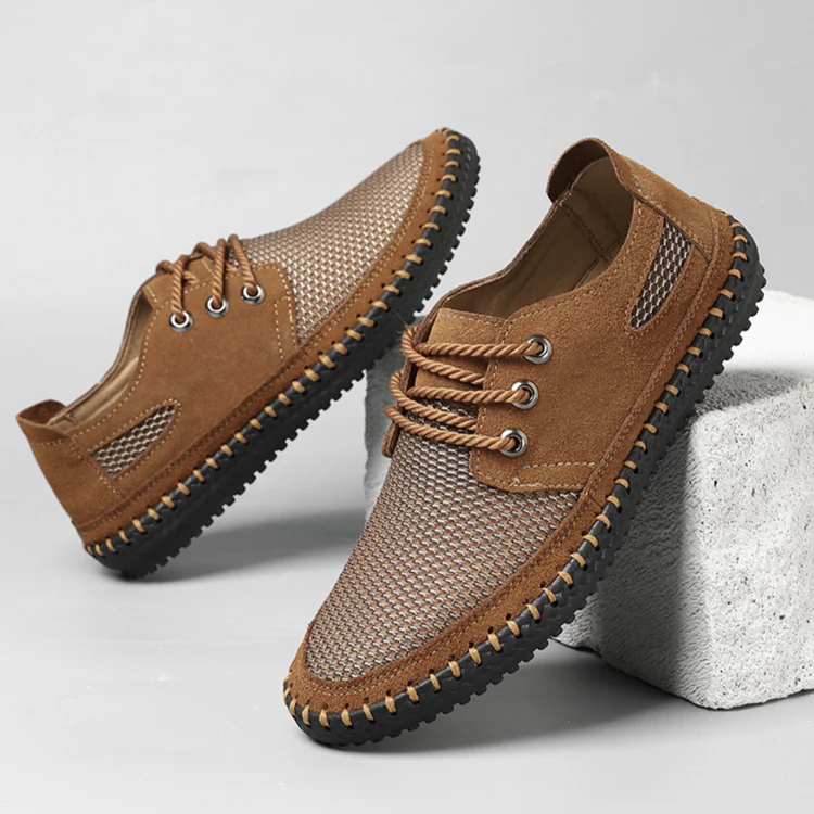 Eric | Strada Suede Mesh Shoes - Image 2