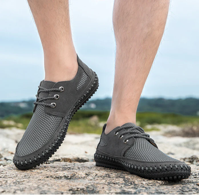 Eric | Strada Suede Mesh Shoes - Image 4