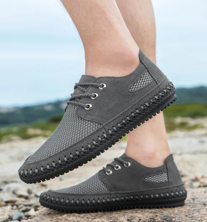 Eric | Strada Suede Mesh Shoes - Image 5