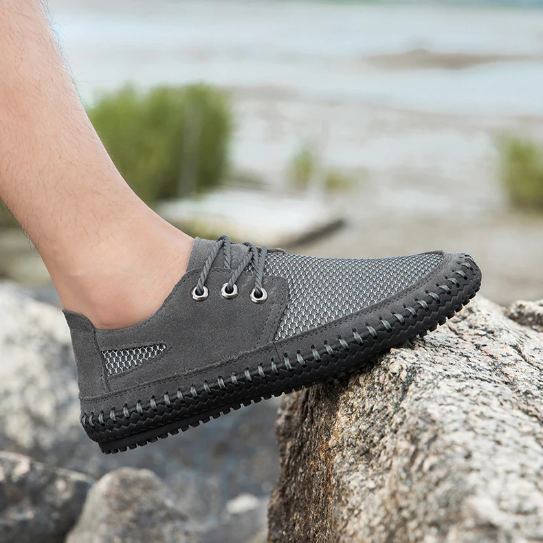Eric | Strada Suede Mesh Shoes - Image 6
