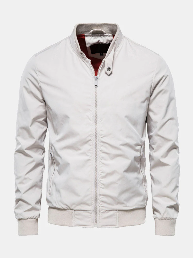 Erick® | Stand Collar Zip Up Jacket - Image 5