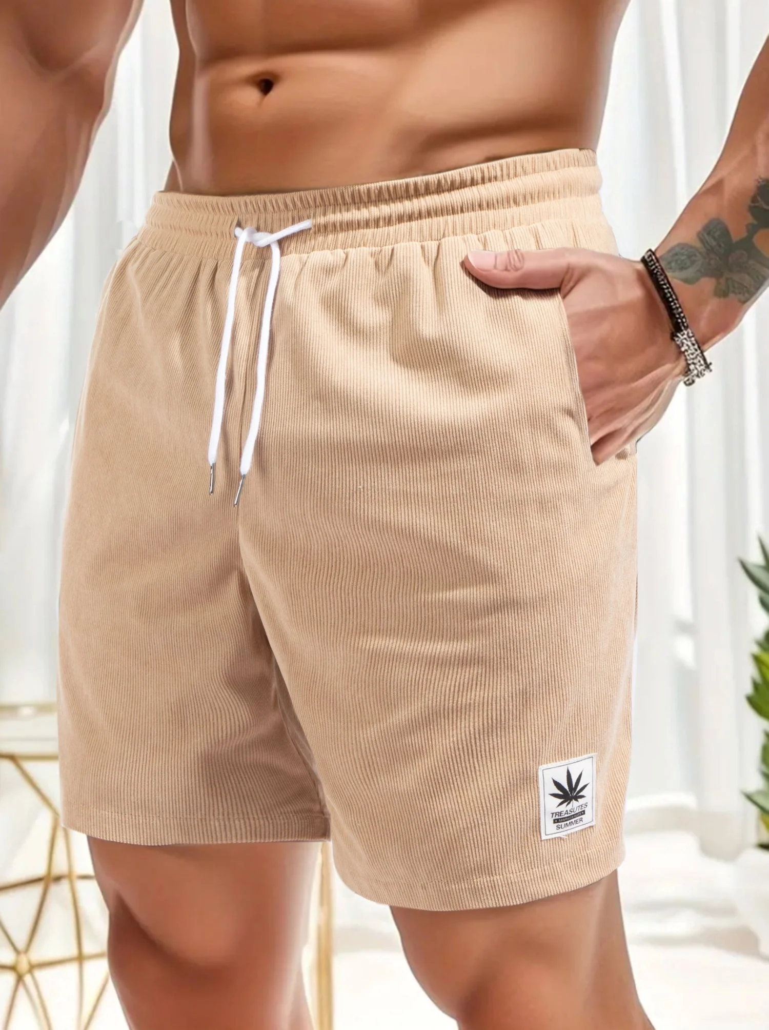 Ermenegildo® | Corduroy Drawstring Shorts - Image 10