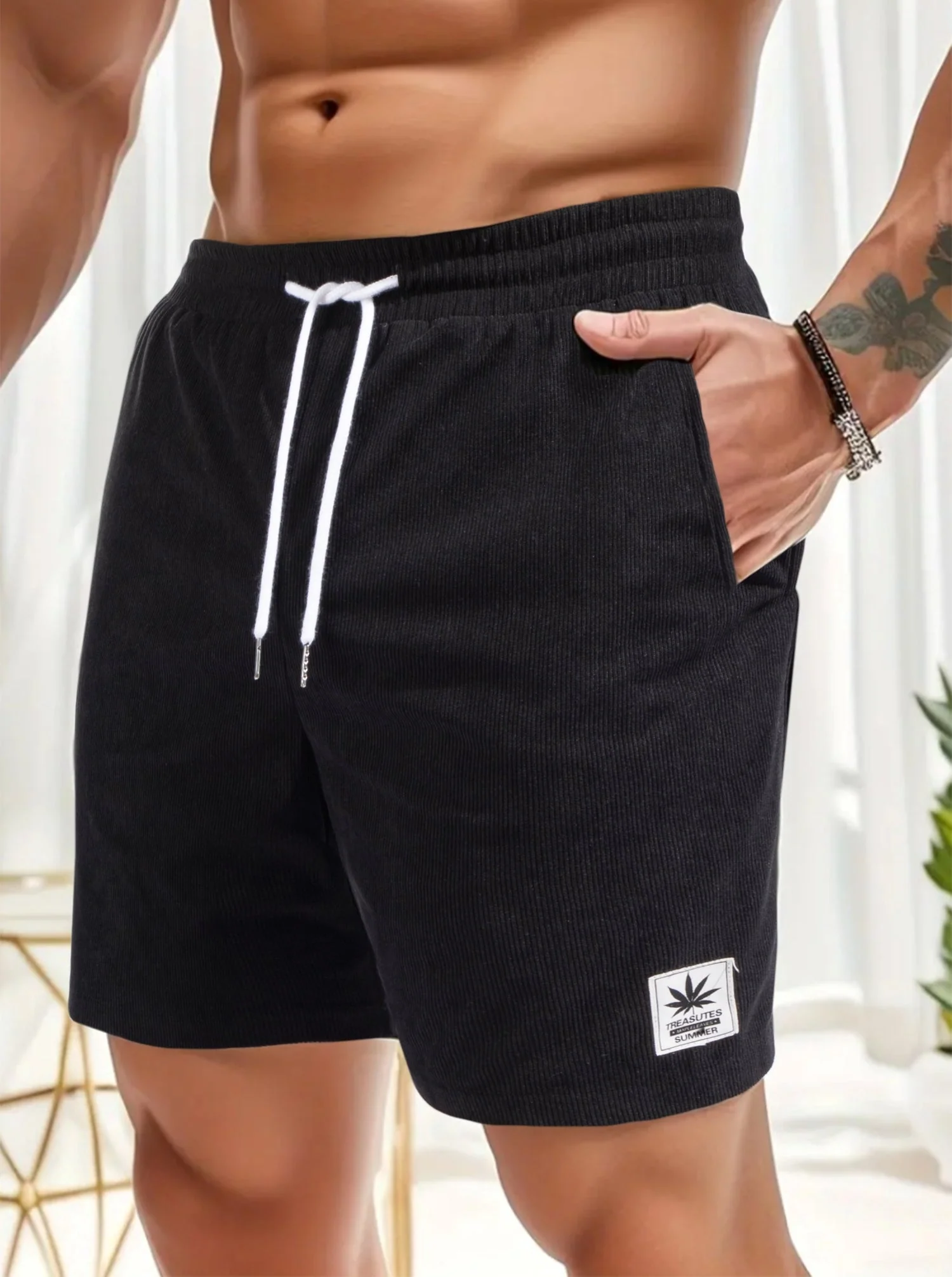 Ermenegildo® | Corduroy Drawstring Shorts - Image 11