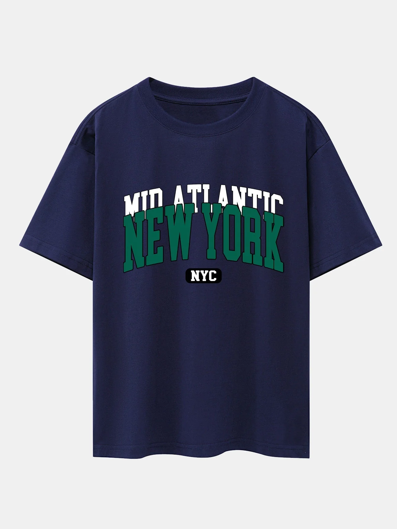 Ermenegildo® | New York Print Drop Shoulder Oversize T-Shirt - Image 10