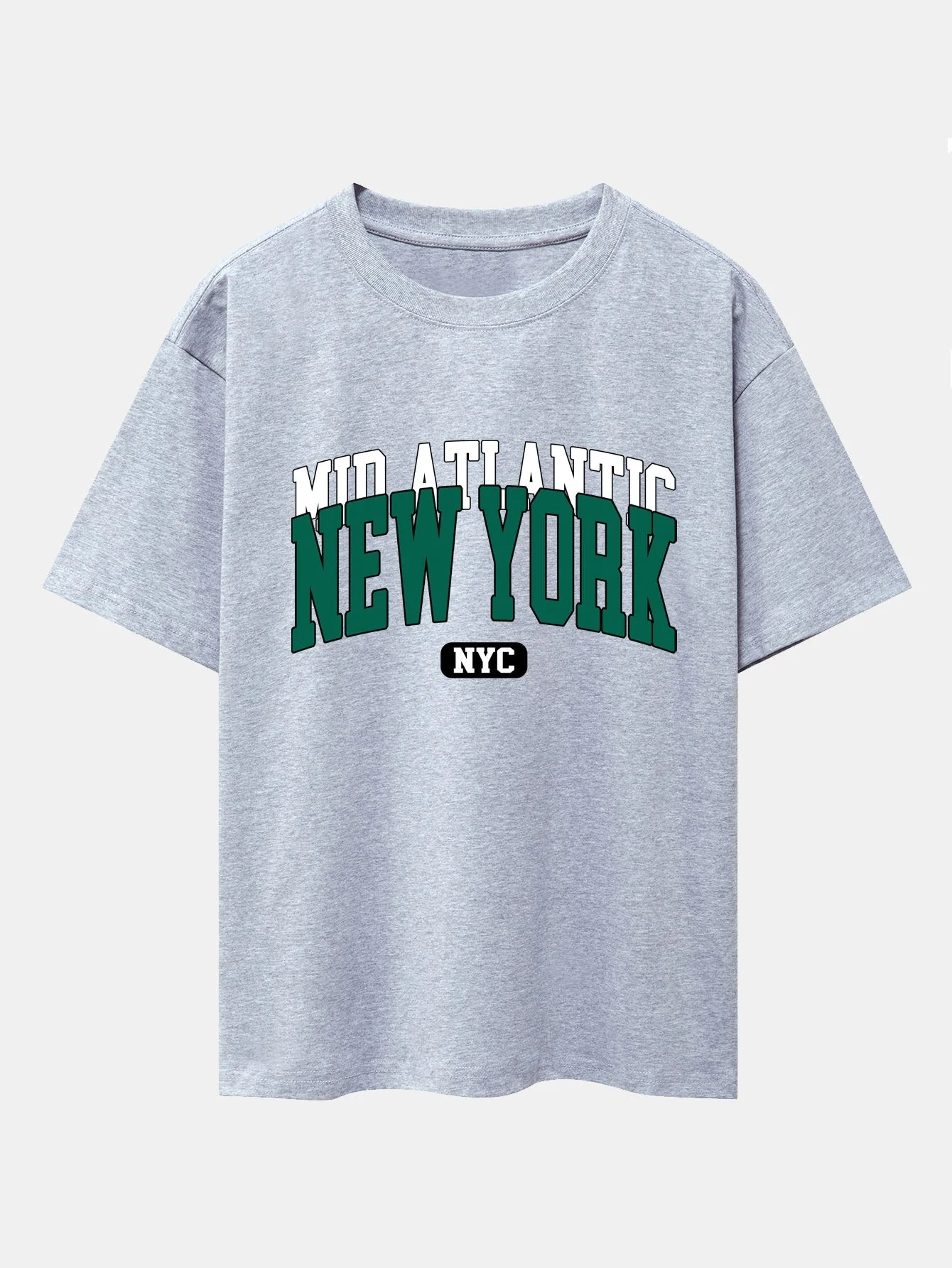 Ermenegildo® | New York Print Drop Shoulder Oversize T-Shirt - Image 13