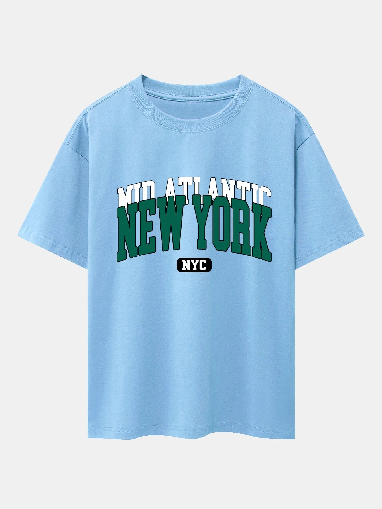 Ermenegildo® | New York Print Drop Shoulder Oversize T-Shirt - Image 14