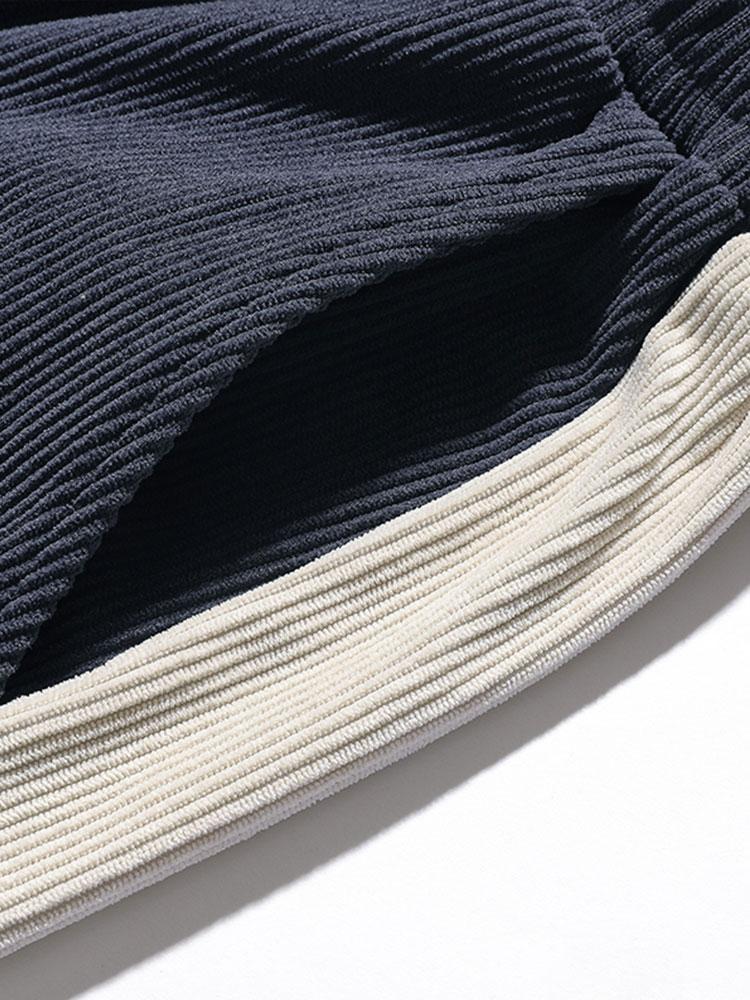 Ernesto® | Side Stripe Corduroy Jogging Pants - Image 26