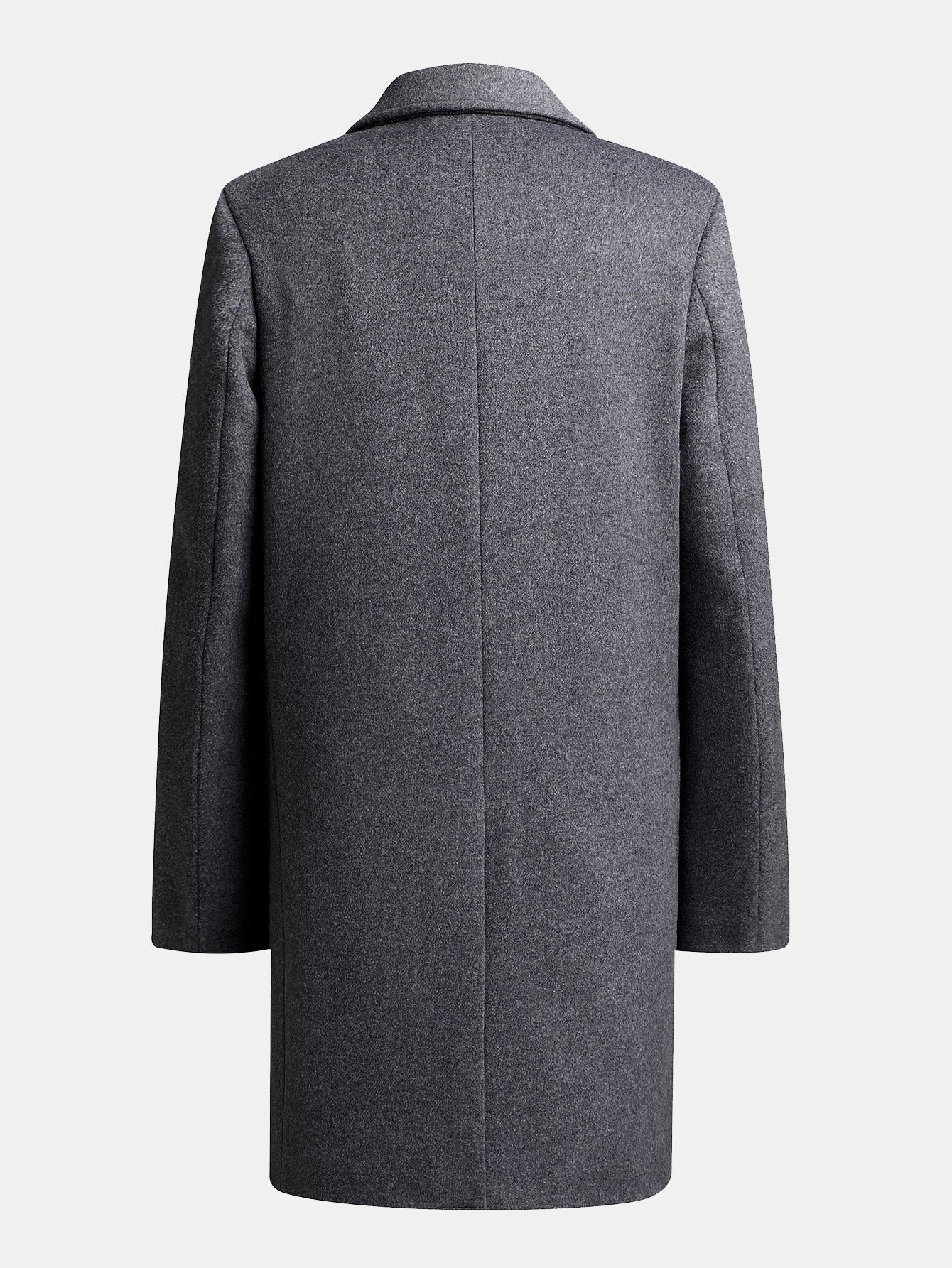 Ernesto | Long Line Wool Blended Overcoat - Image 5