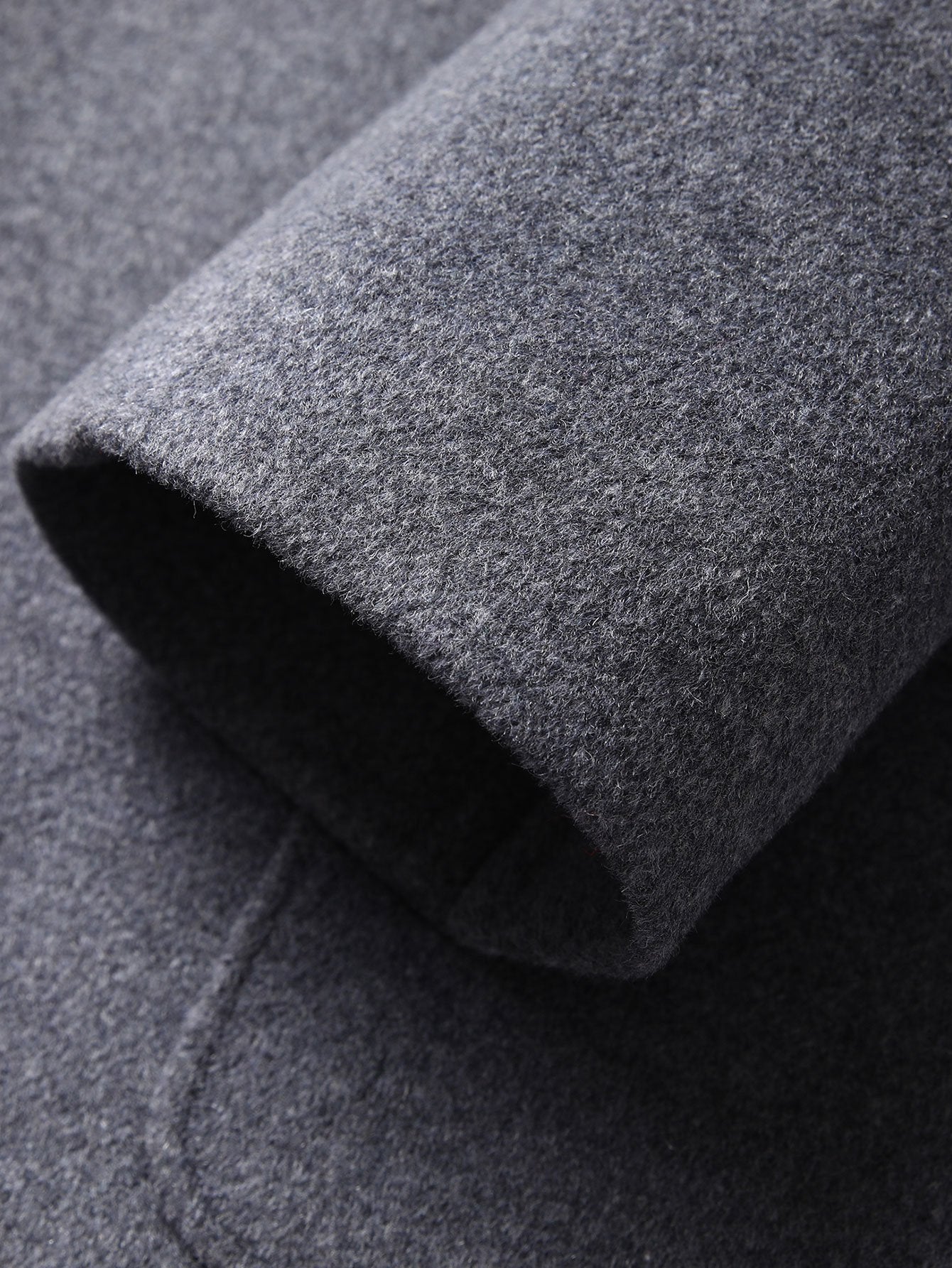 Ernesto | Long Line Wool Blended Overcoat - Image 8