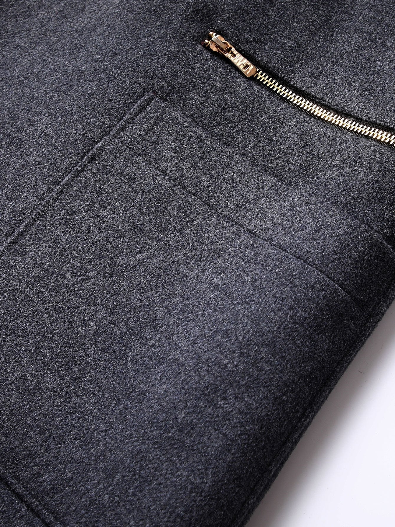 Ernesto | Long Line Wool Blended Overcoat - Image 9