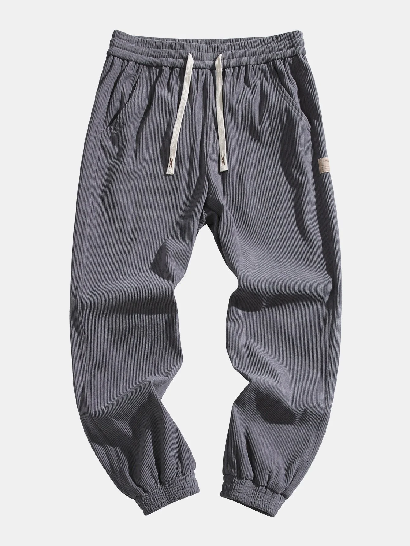 Esau® | Drawstring Corduroy Jogging Pants - Image 12