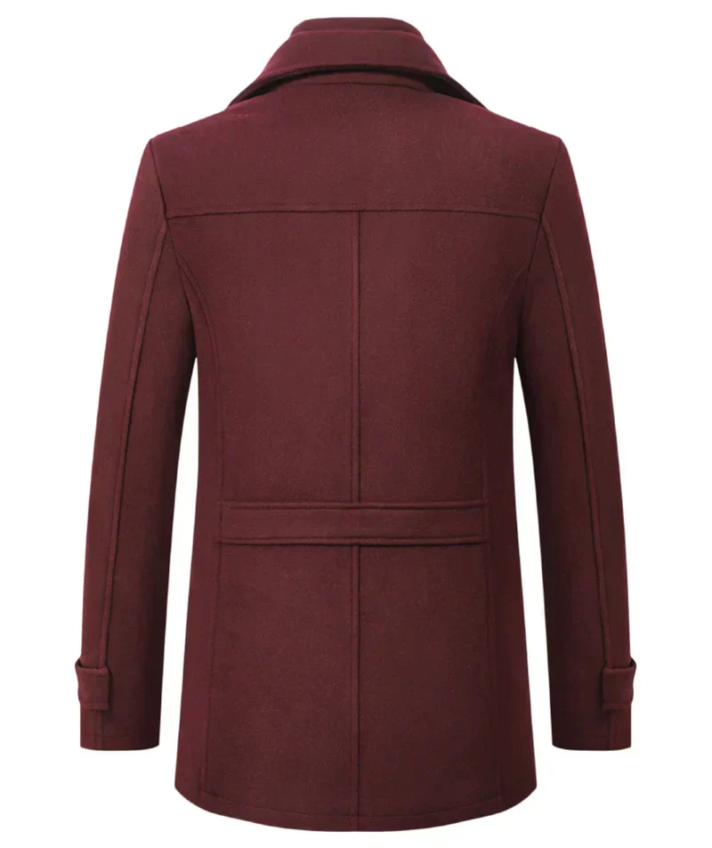 Esaú | Tailor-made men's coat with inside zip - Image 3