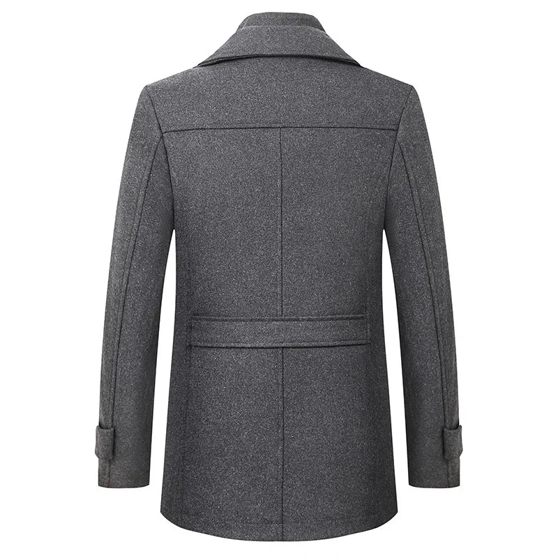 Esaú | Tailor-made men's coat with inside zip - Image 7