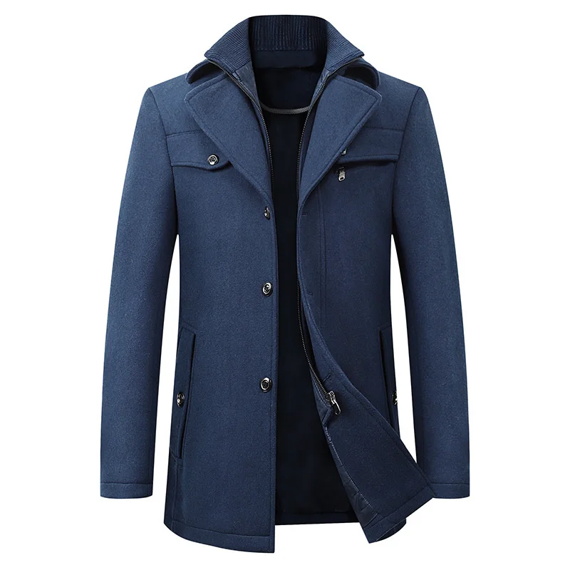 Esaú | Tailor-made men's coat with inside zip - Image 9