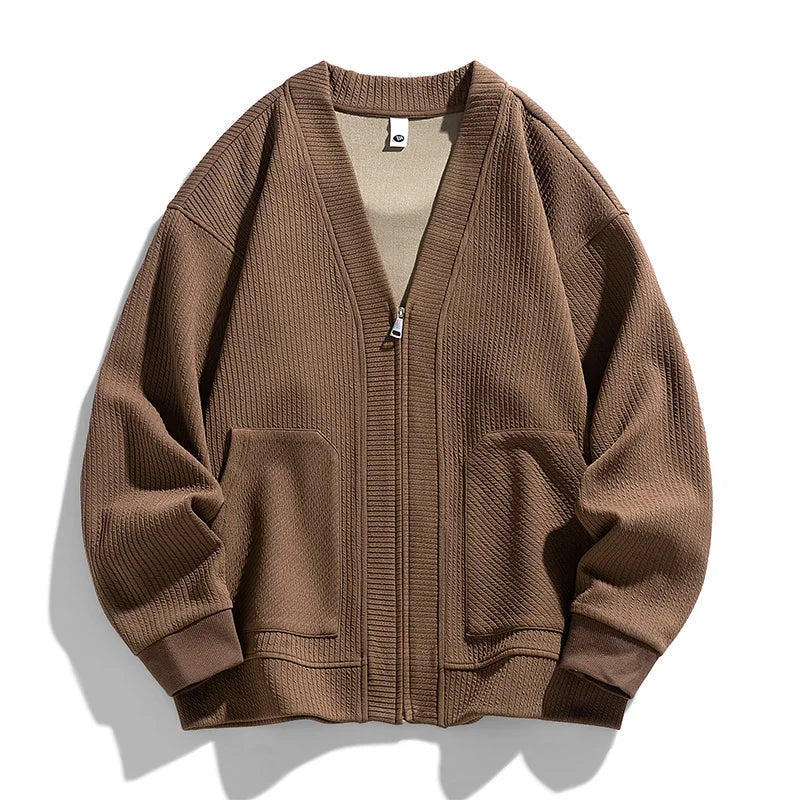 Esmond® | Warm Zip-Up Cardigan For Men - Image 2