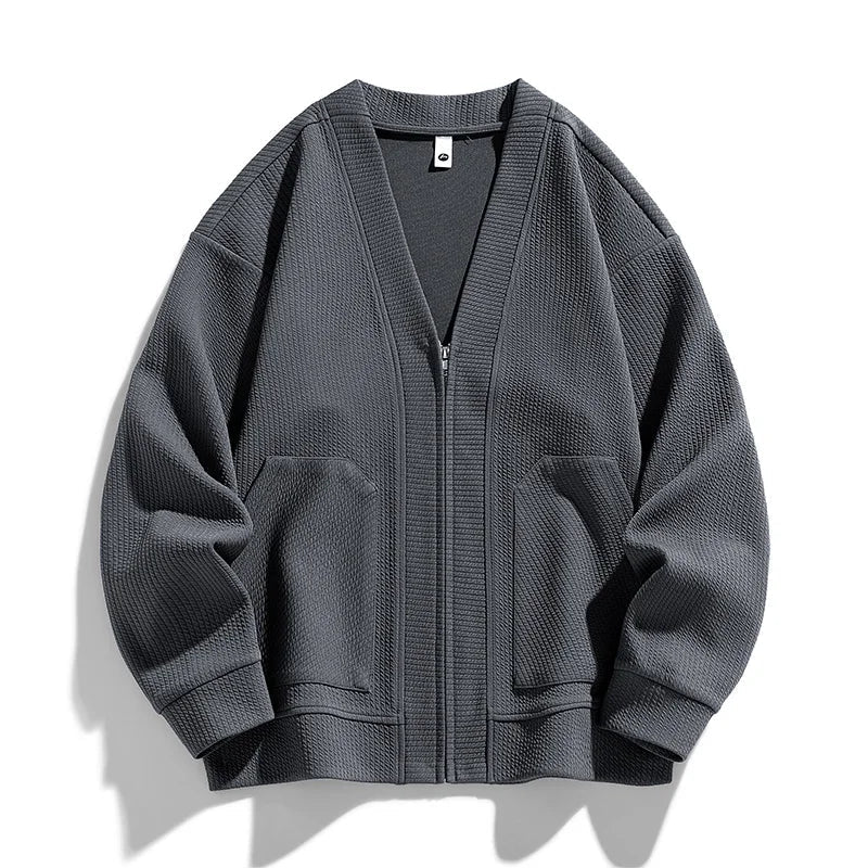 Esmond® | Warm Zip-Up Cardigan For Men - Image 3
