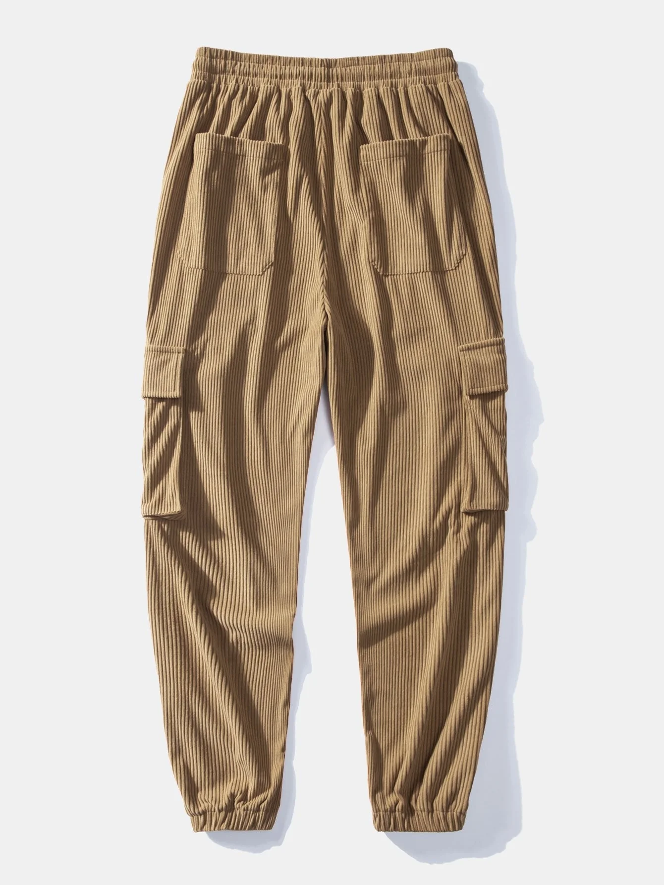 Estanislao® | Drawstring Corduroy Cargo Jogger Pants - Image 6