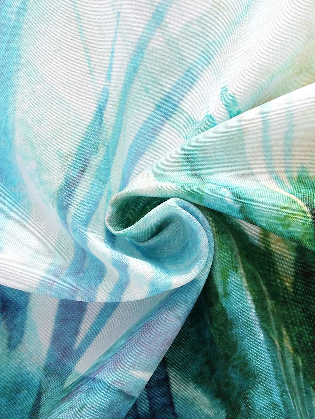 Esteban® | Botanical Watercolor Print Shirt - Image 5