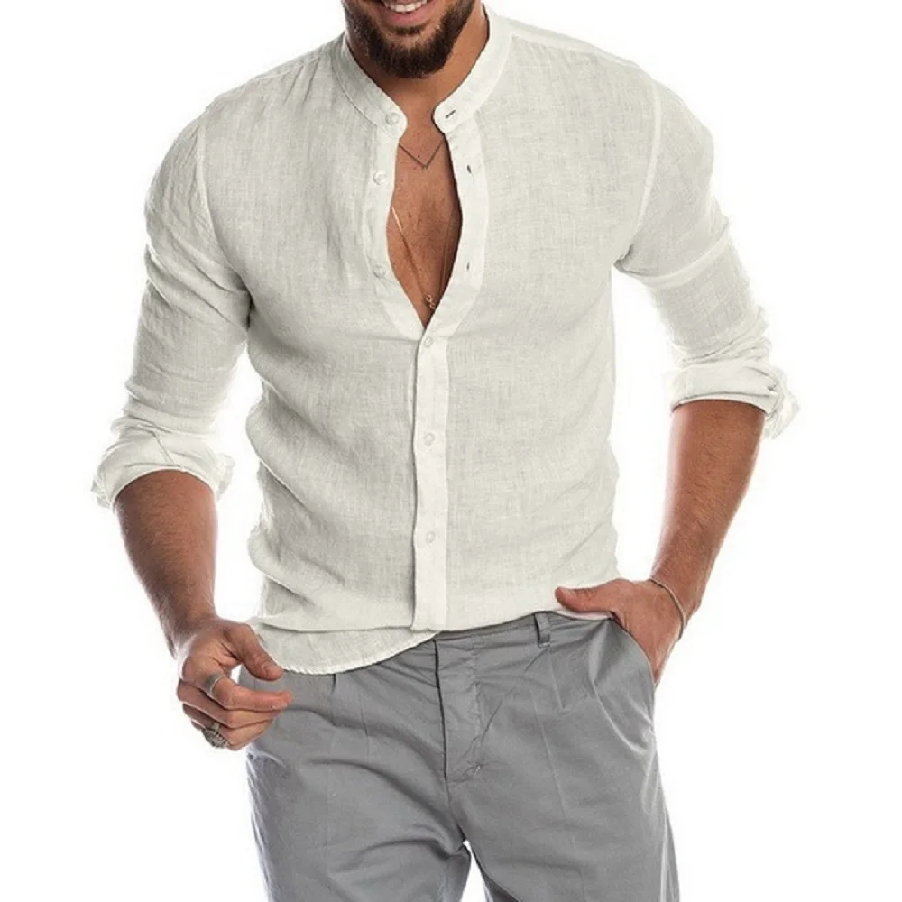Esteban® | Cotton Linen Shirt - Image 2