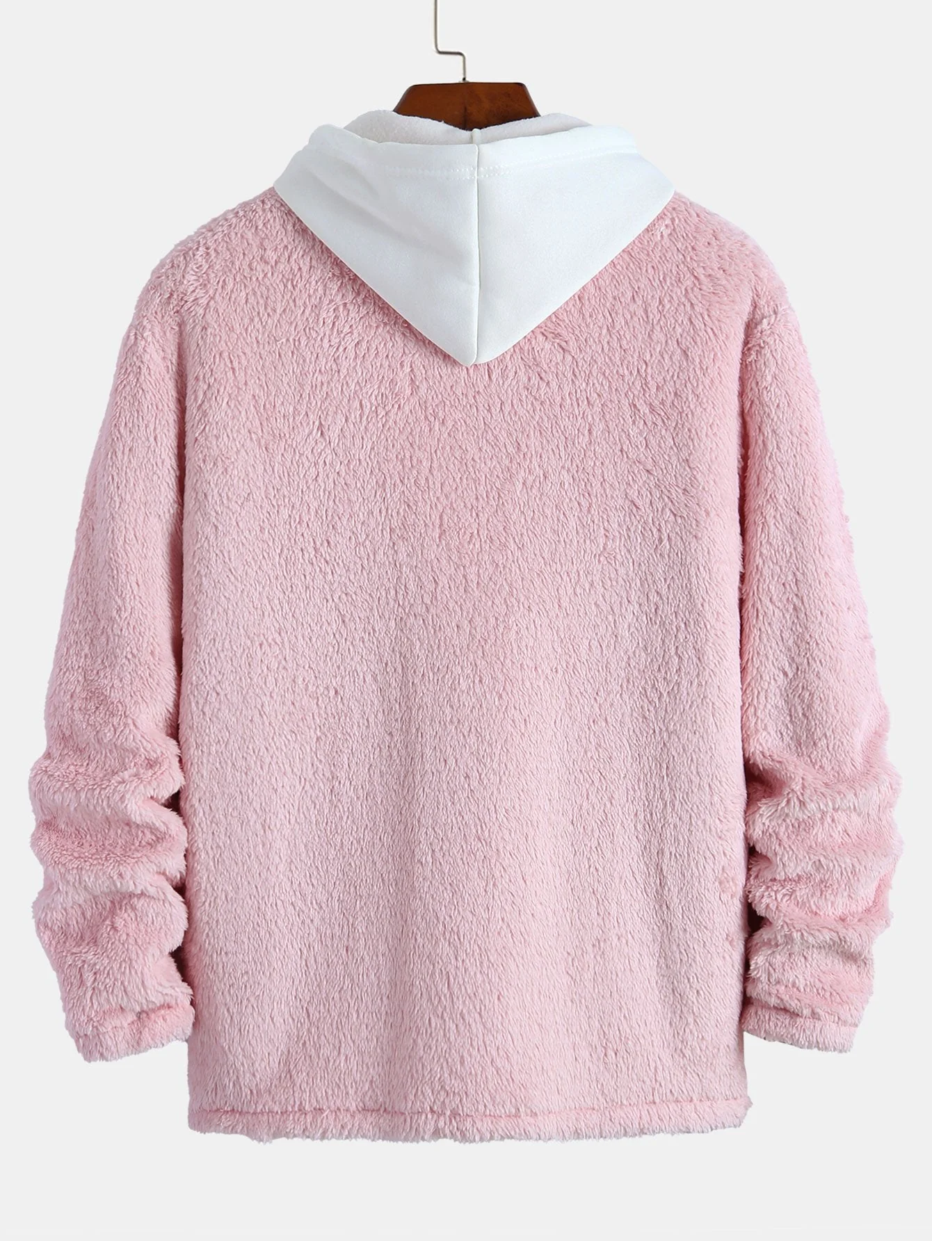 Esteban | Notched Lapel Teddy Coat - Image 2