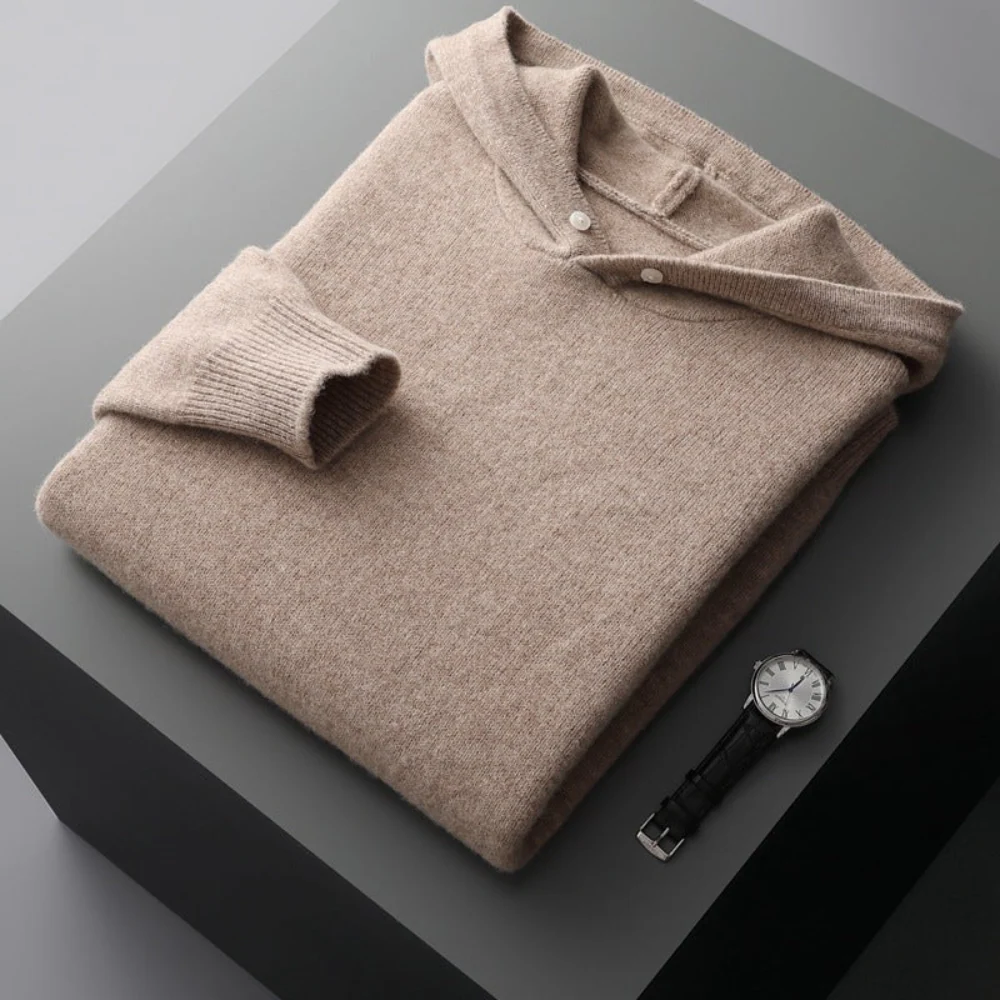 Esteban | Nova Merino Wool Hoodie - Image 9