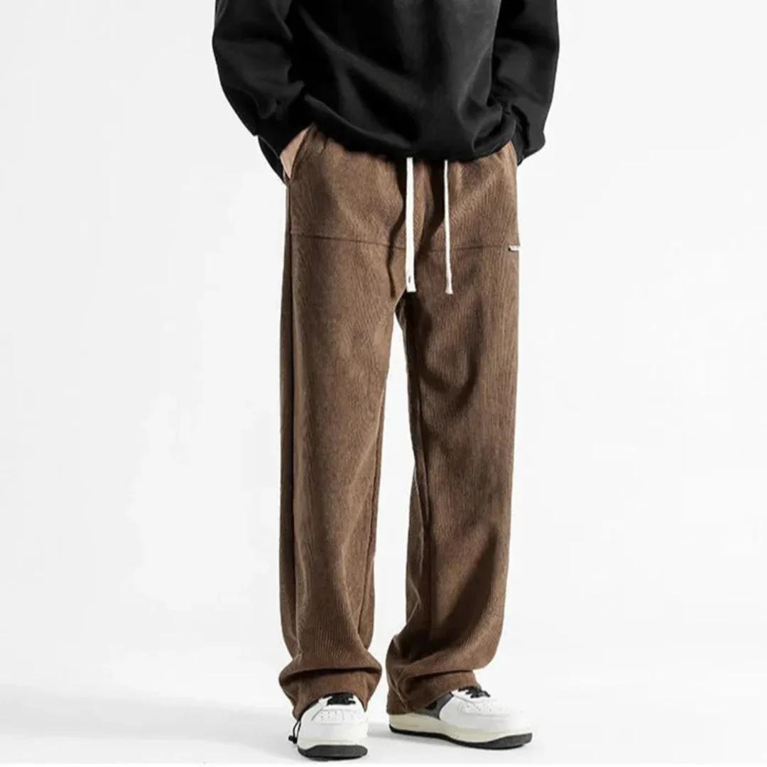 Eugenio | Weston Drawstring Corduroy Pants - Image 2