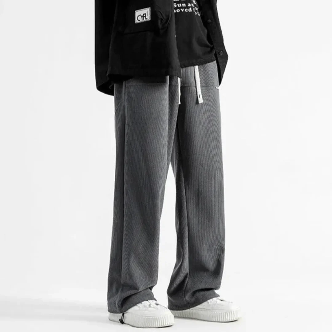Eugenio | Weston Drawstring Corduroy Pants - Image 3
