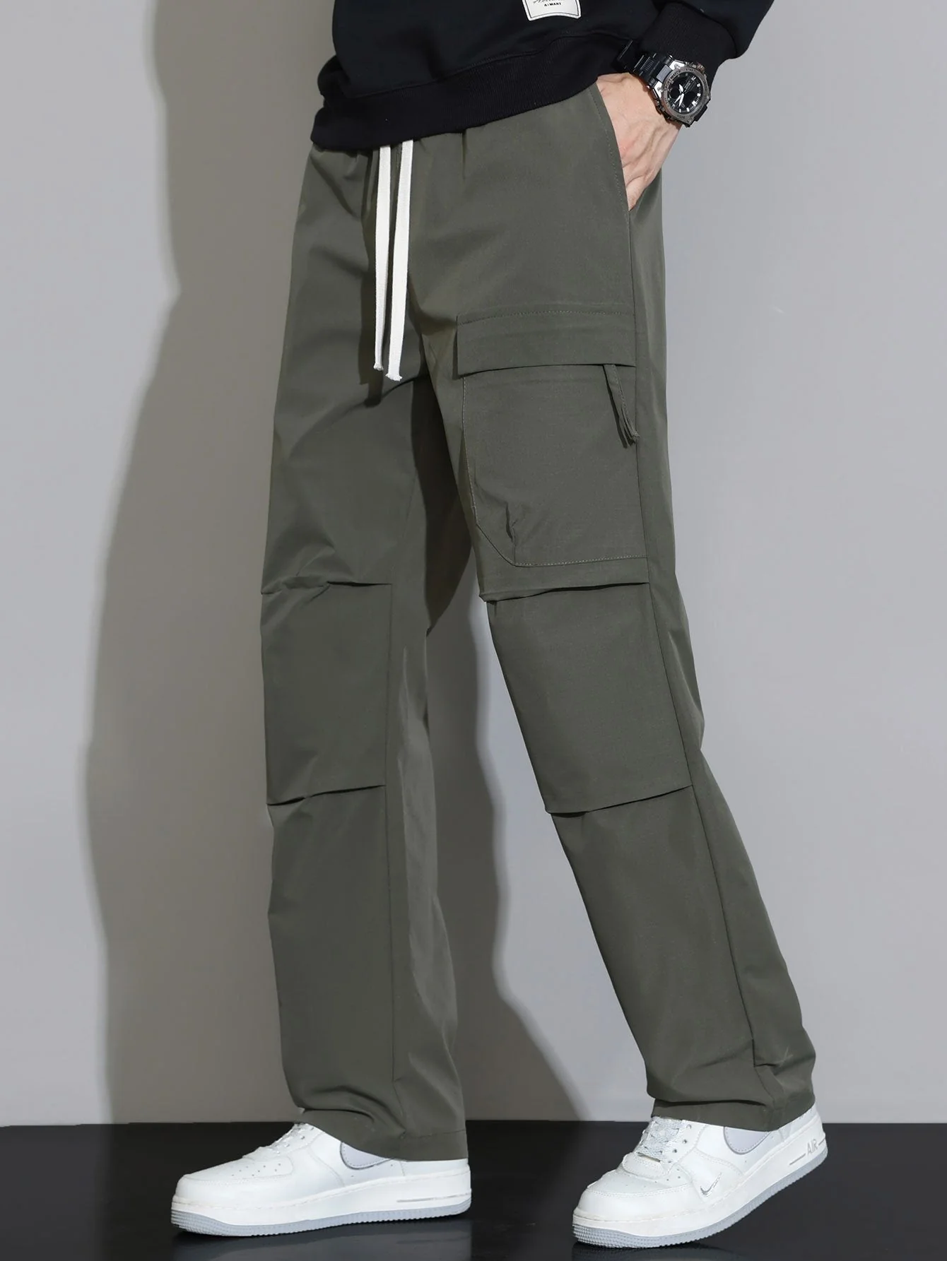 Eulogio® | Straight Leg Drawstring Pants - Image 5