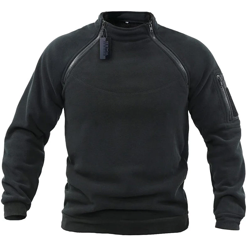 Eustace® | Timeless Military Fleece Sweater - Image 2