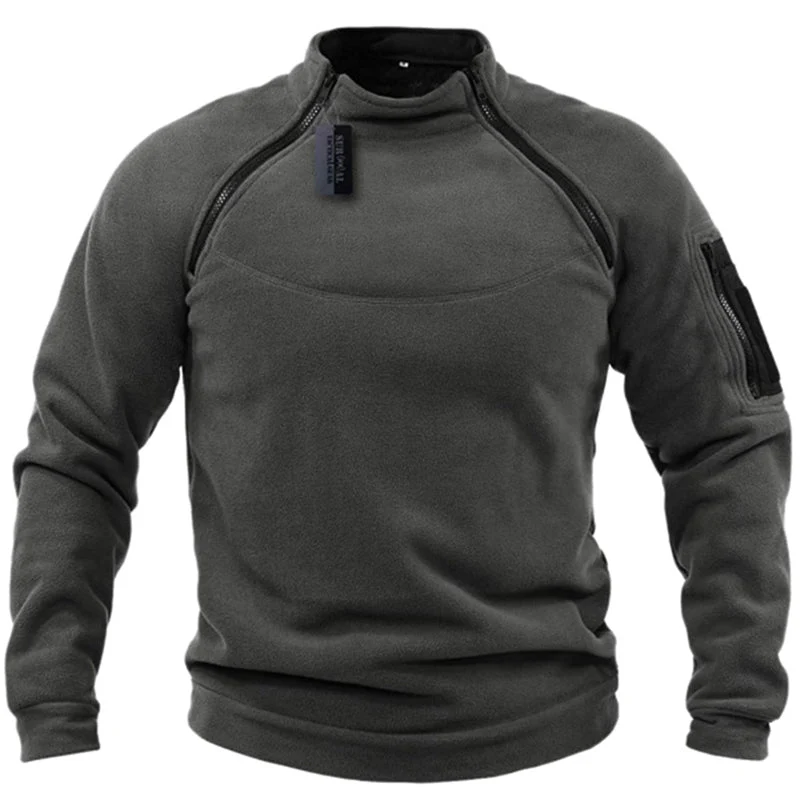 Eustace® | Timeless Military Fleece Sweater - Image 3
