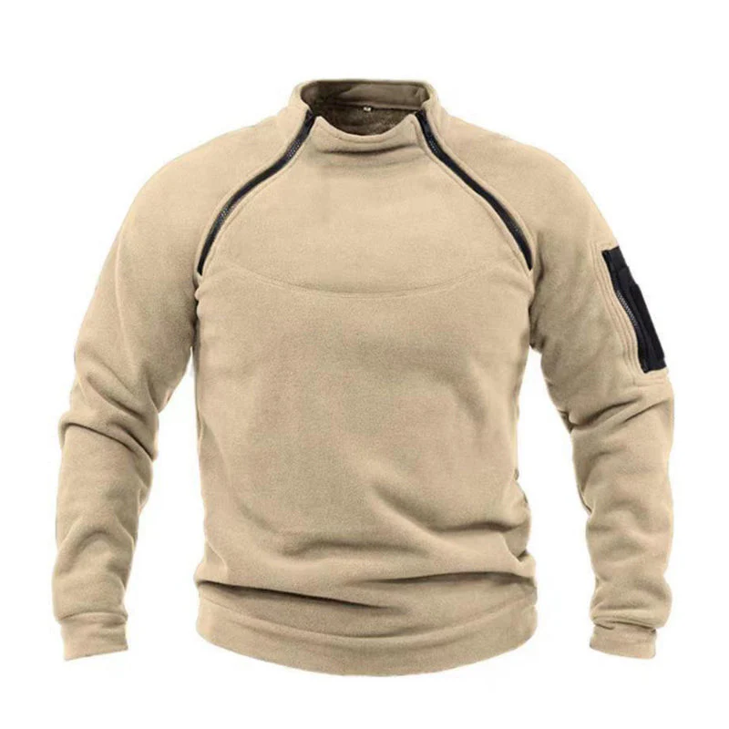 Eustace® | Timeless Military Fleece Sweater - Image 4