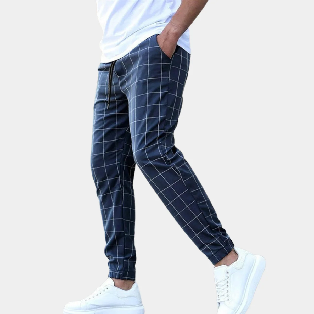 EvanĀ® | Men'S Checked Jogger Pants