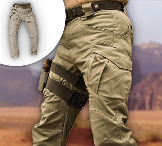 Evan® | Robust tactical trousers with 7 pockets + free belt - Image 6