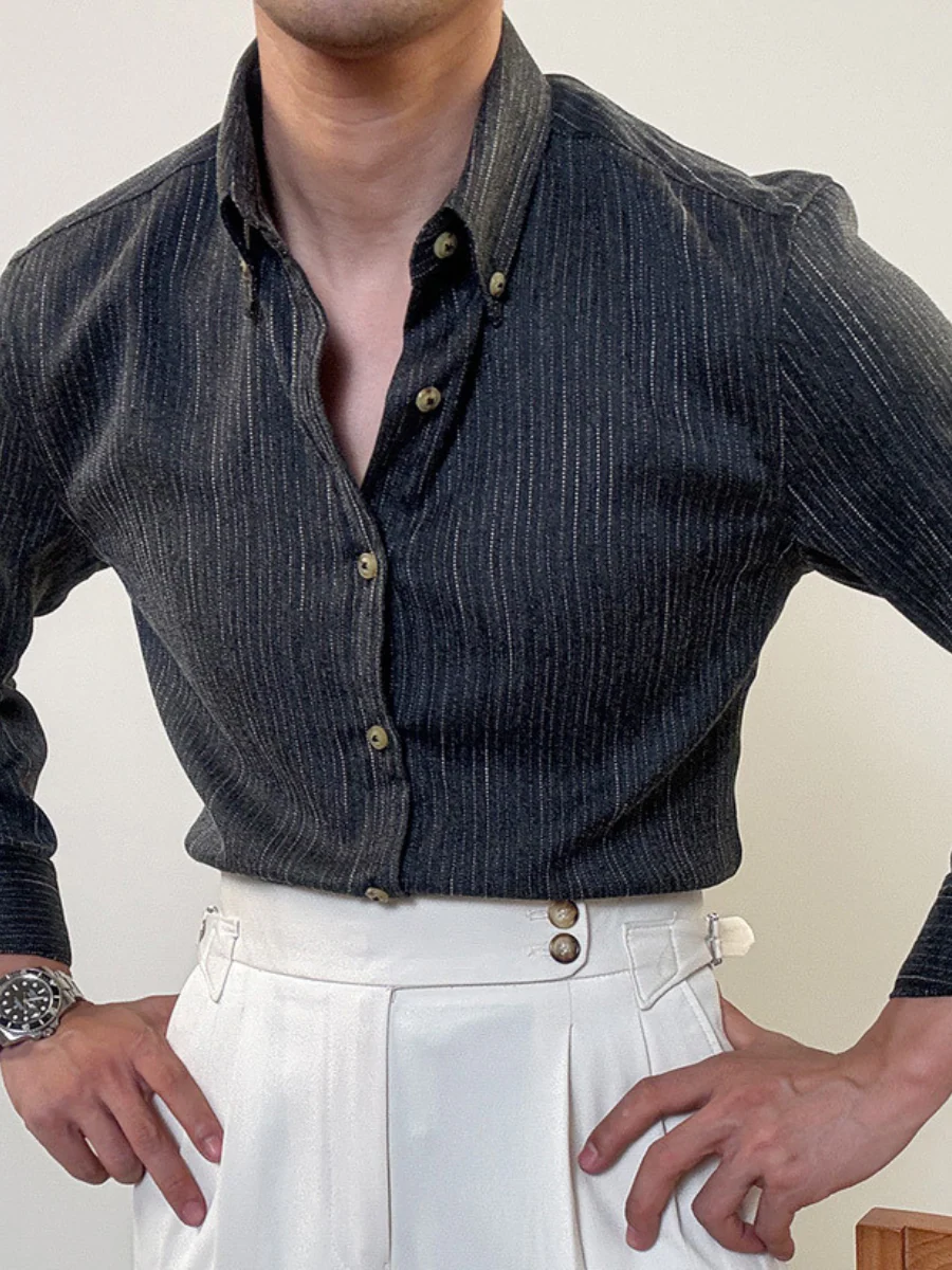 Evander® | Men'S Long-Sleeved Shirt - Image 3