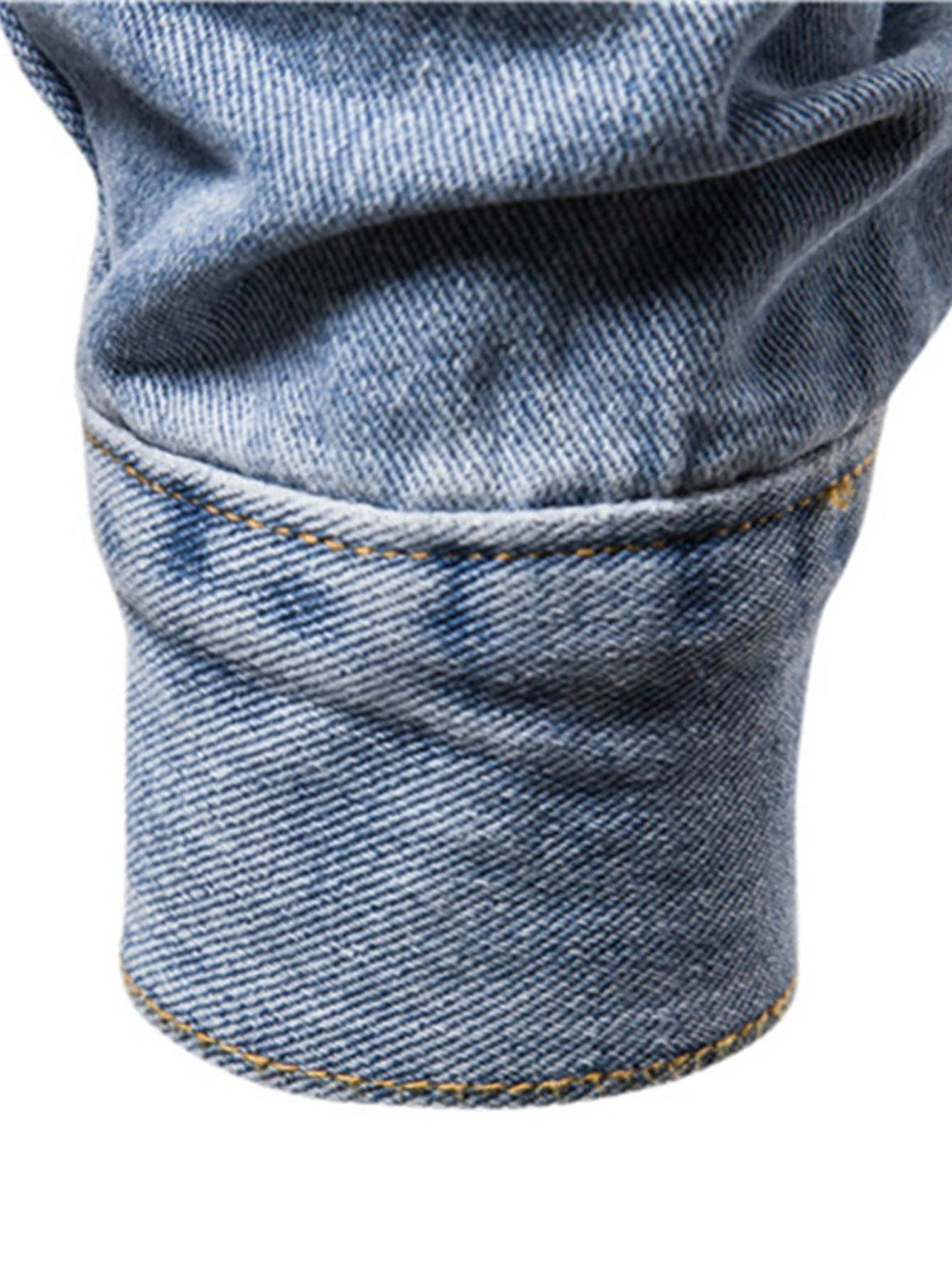 Everardo® | Washed Denim Jacket - Image 4