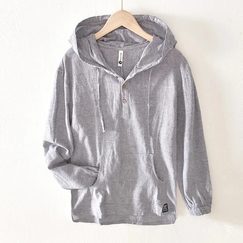 Everett® | Linen Hoodie - Image 2