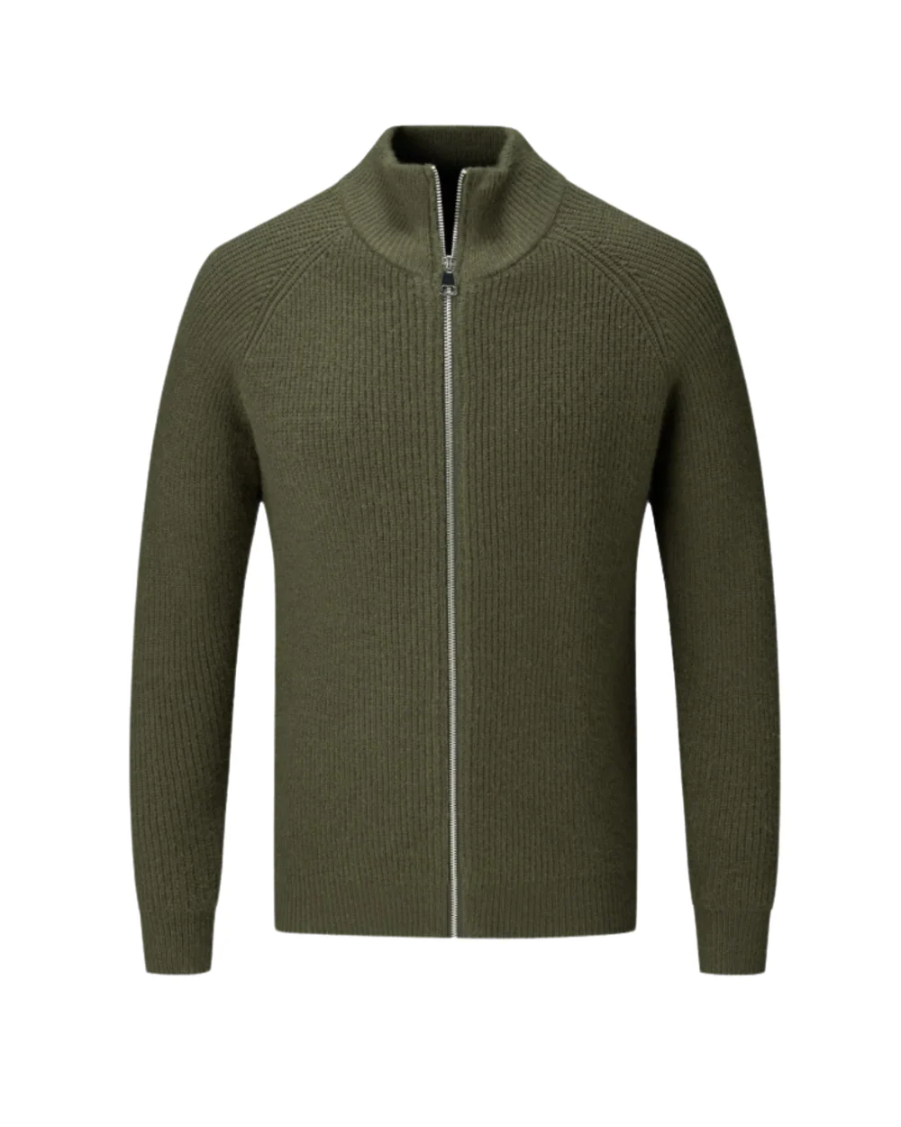 Everett | Four Seasons Merino Wool Zipped Cardigan - Image 6
