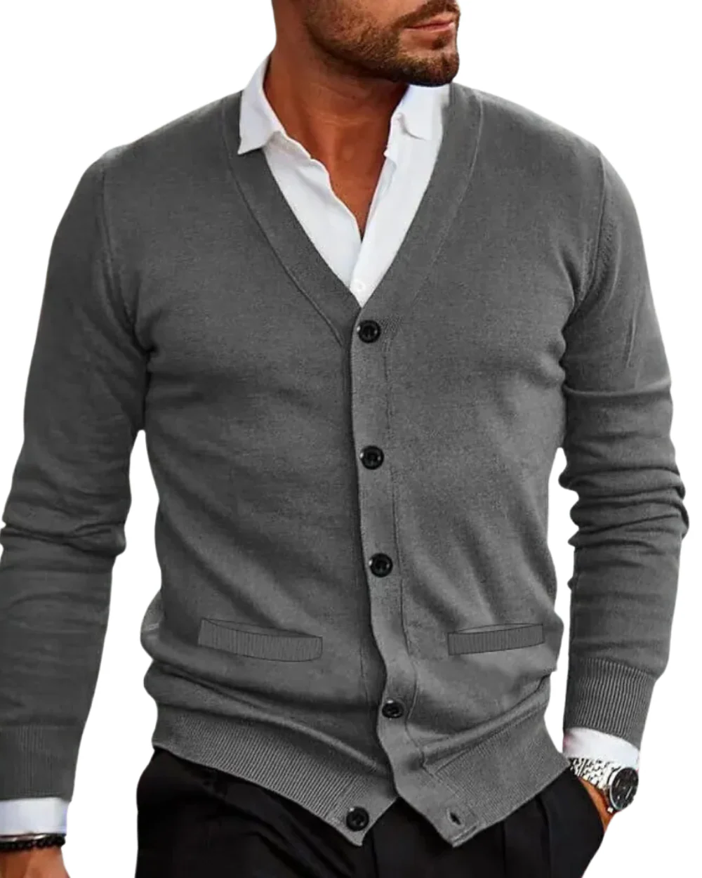 Everett | Stylish Cardigan - Image 2