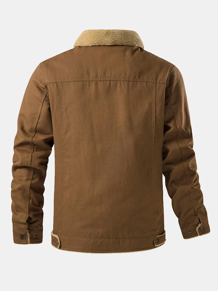 Everett | Teddy Lined Chino Jacket - Image 10