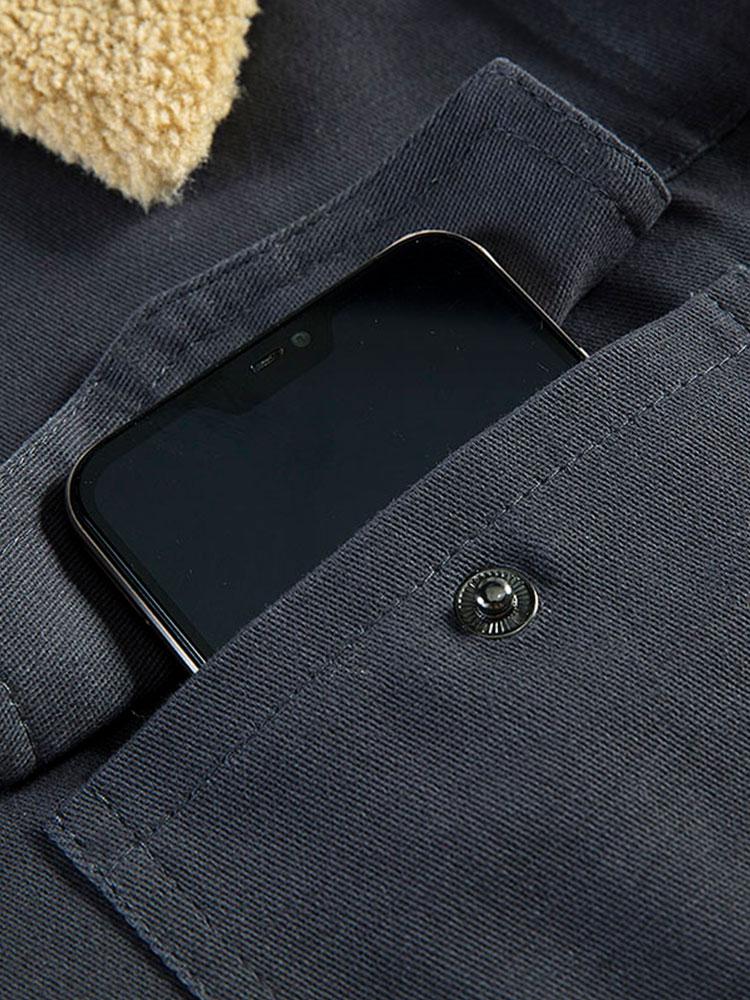 Everett | Teddy Lined Chino Jacket - Image 12