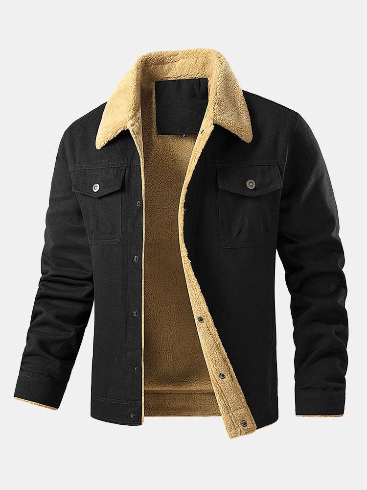 Everett | Teddy Lined Chino Jacket - Image 6