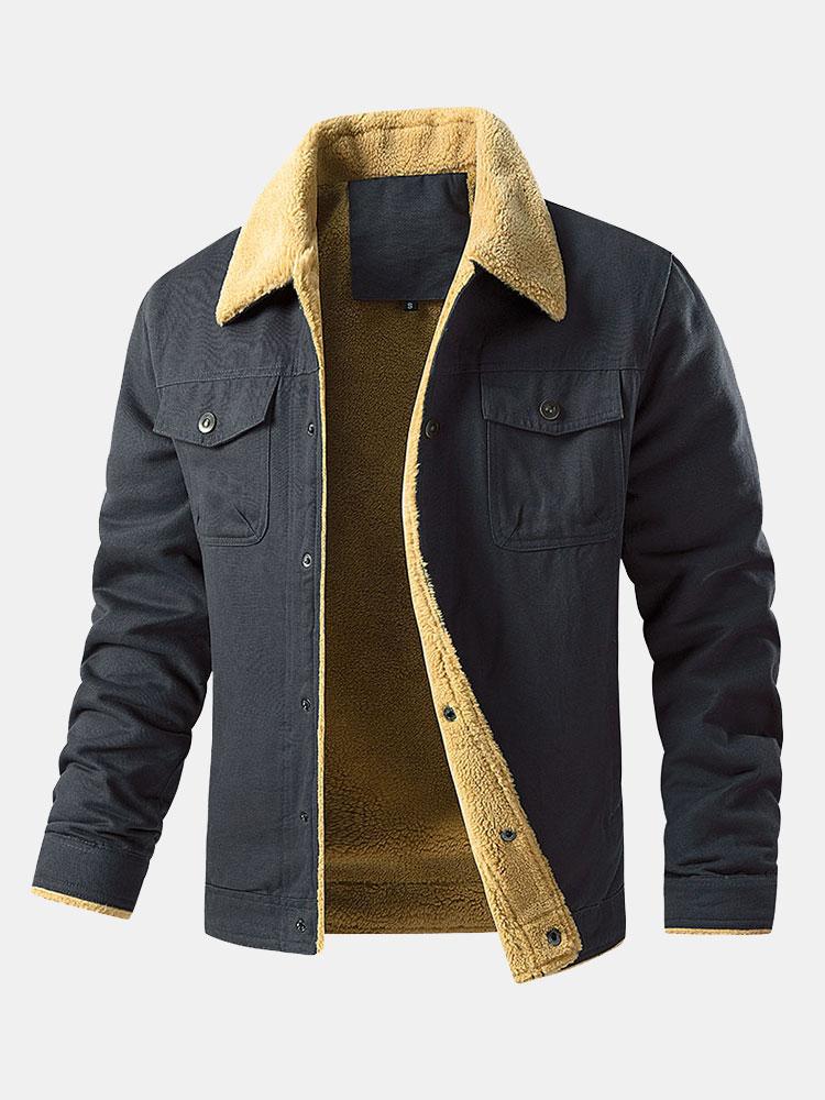 Everett | Teddy Lined Chino Jacket - Image 7