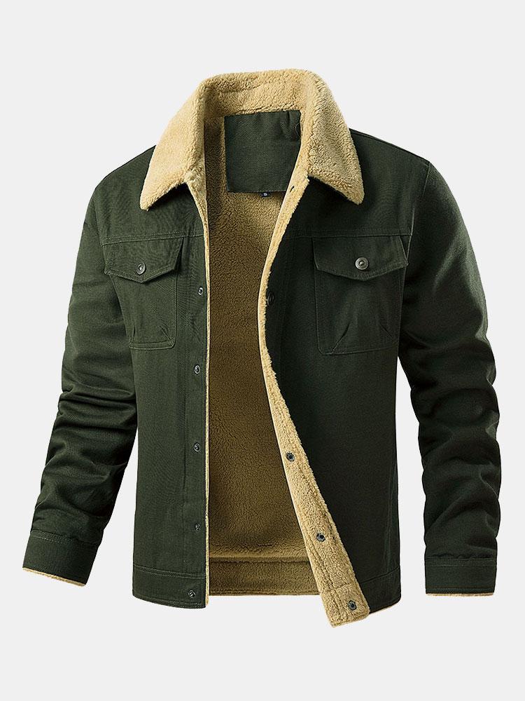 Everett | Teddy Lined Chino Jacket - Image 8