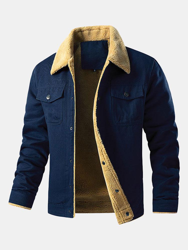 Everett | Teddy Lined Chino Jacket - Image 9