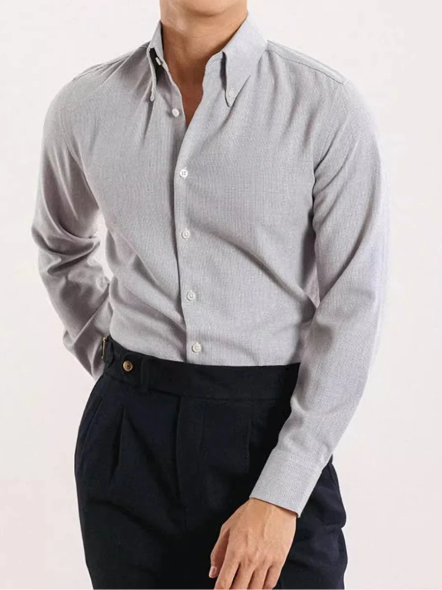 Evren® | Business Casual Shirt With Checked Pattern - Image 2