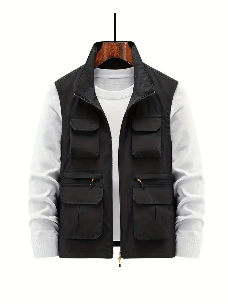 EzekielĀ® | Trendy Multi-Pocket Vest For Men