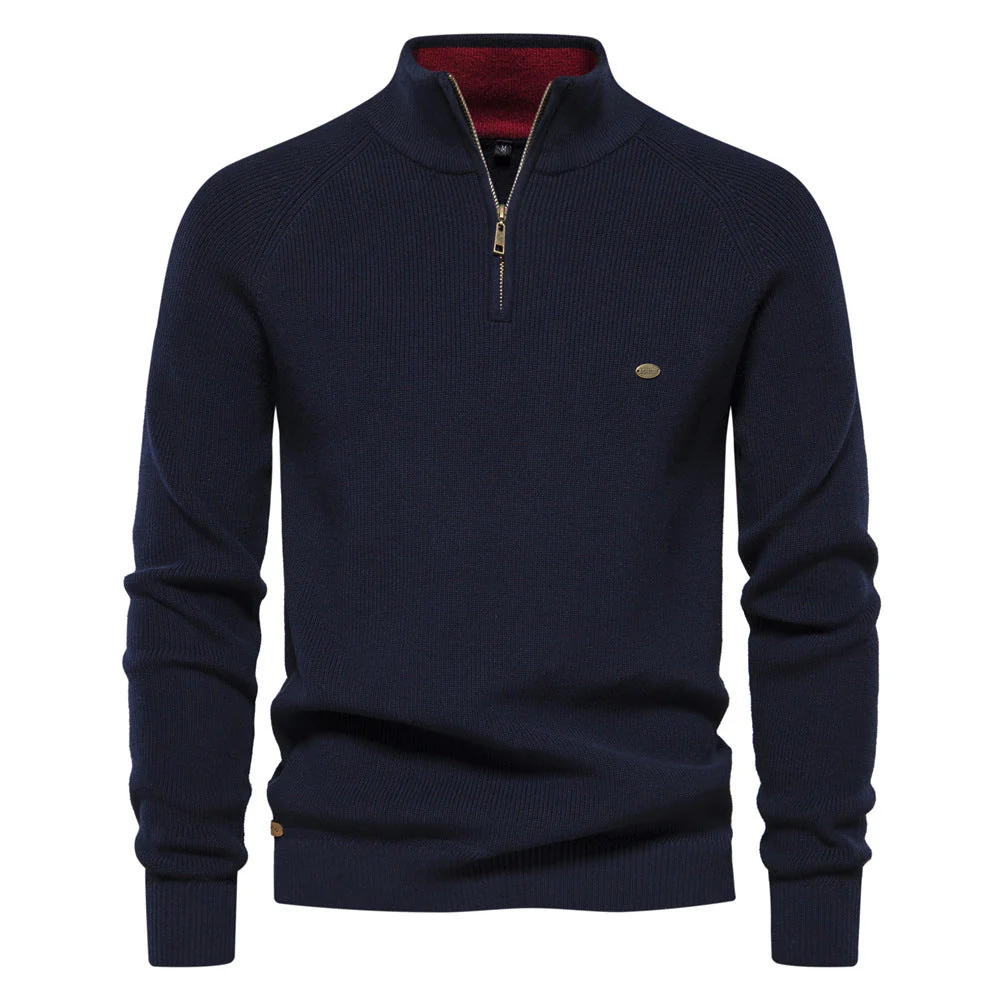 Ezekiel | Luxury Zip Sweater - Image 2