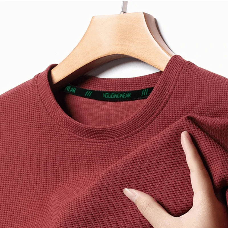 Ezekiel | Men Waffle Knit T-Shirt – Breathable - 4 Season Comfort - Image 8